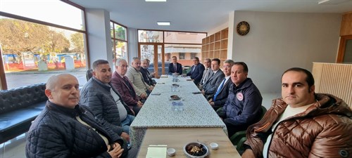 SYDV MÜTEVELLİ TOPLANTISI YENİ AÇILAN AİLE DESTEK MERKEZİNDE  YAPILDI