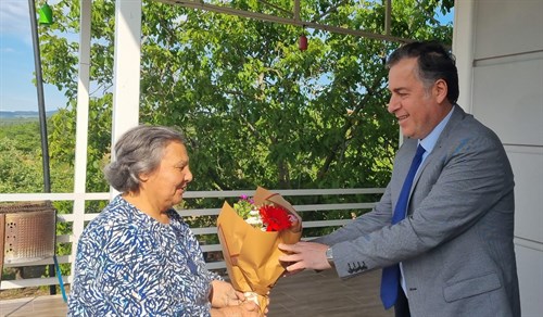 KAYMAKAM KAPANKAYA’DAN ŞEHİT ANNELERİ VE GAZİ EŞLERİNE, ANNELER GÜNÜ ZİYARETİ