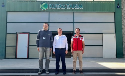 İLÇEMİZDE FAALİYET GÖSTEREN KÜTAŞ FABRİKASINA ZİYARET